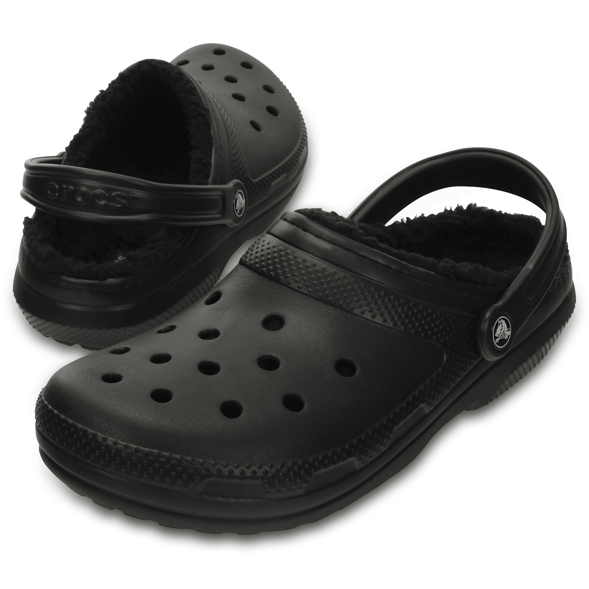 Classic Lined Clog - Black / Black