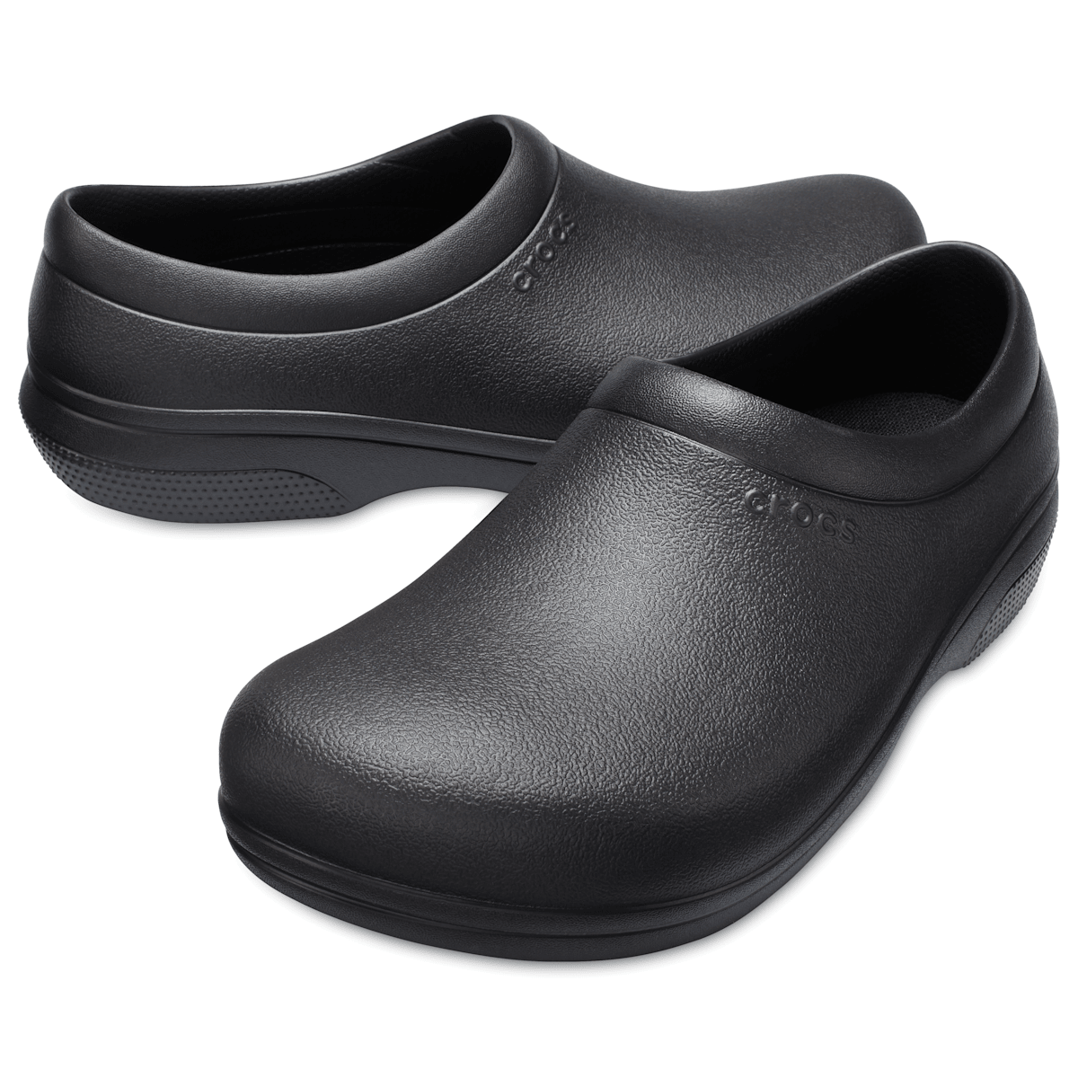 Crocs On The Clock Work Slip-On - Black