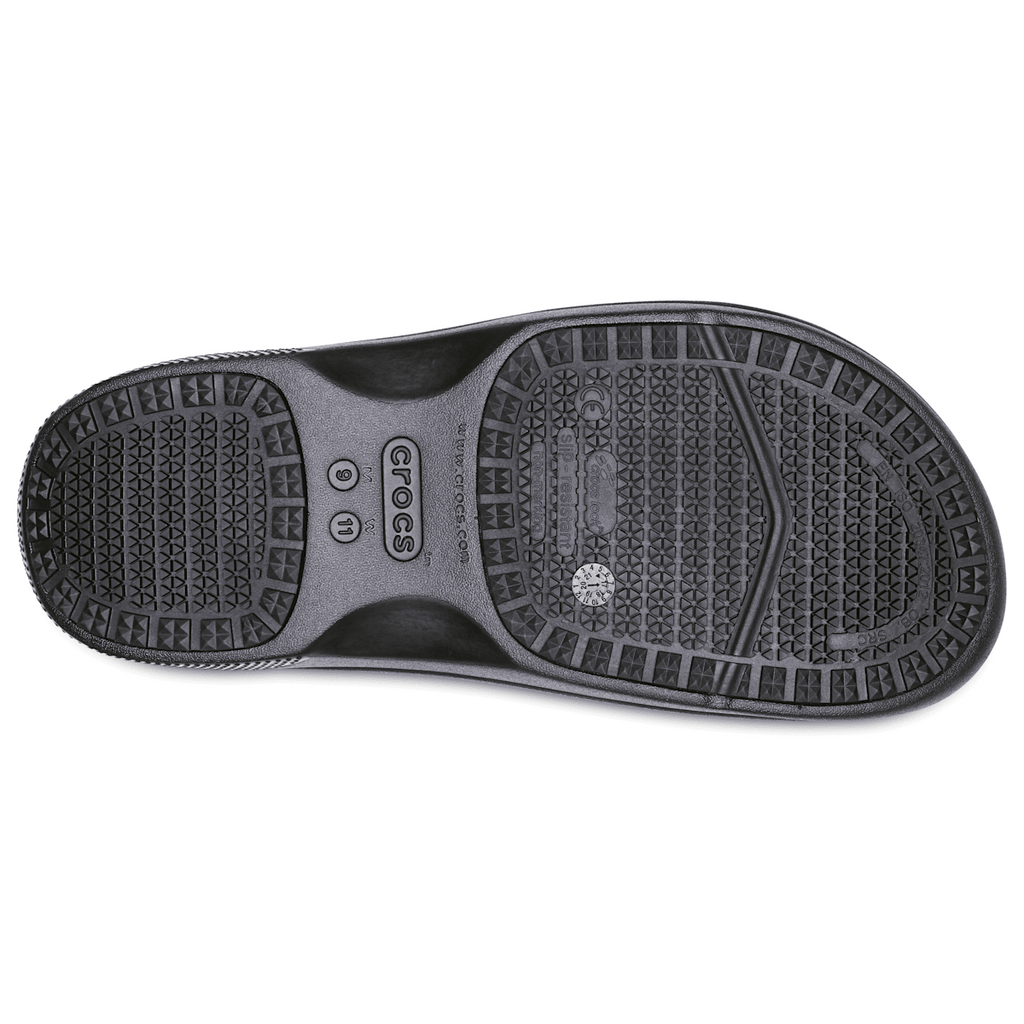 Crocs On The Clock Work Slip-On - Black