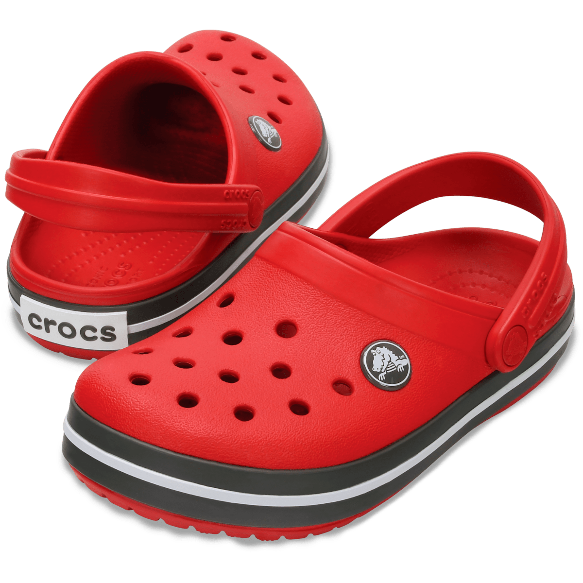 Kids' Crocband™ Clog - Pepper / Graphite